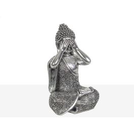 Figura Decorativa Romimex Plateado Buda 15 x 24 x 13 cm Precio: 31.3268996854. SKU: B14XAZAMPW