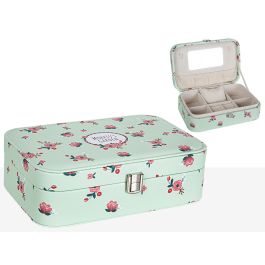 Caja-Joyero Romimex Verde PVC 22 x 7 x 15 cm Flores Precio: 28.7858999637. SKU: B13B8VMY3J