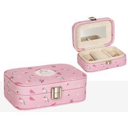 Caja-Joyero Romimex Rosa PVC 15 x 5 x 10 cm Flores Precio: 19.2268994071. SKU: B1KN76SEQP