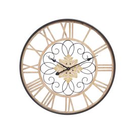 Reloj de Pared Romimex Negro Madera Metal 50 x 50 x 5 cm Precio: 106.69000034. SKU: B143QB5XD8