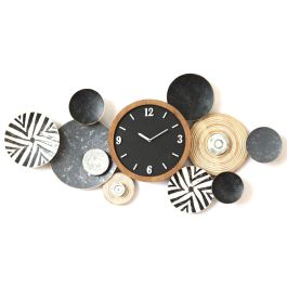 Reloj de Pared Romimex Multicolor Metal 128 x 64 x 7 cm Precio: 196.88999968. SKU: B15YNRYZCY