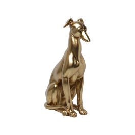 Figura Decorativa Romimex Dorado Resina Perro 20 x 30 x 10 cm Precio: 50.79000047. SKU: B1AAS354H9