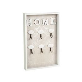 Cuelgallaves Romimex Blanco Natural Madera MDF 20 x 30 x 3 cm Precio: 24.8050003509. SKU: B13LYK2H8E