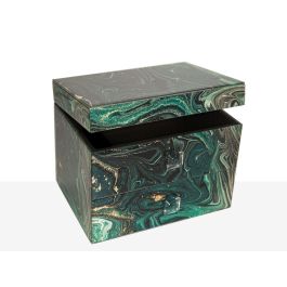 Caja-Joyero Romimex Verde Vidrio 20 x 14 x 12 cm Precio: 34.4849999879. SKU: B1KE5DYBFN