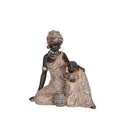 Figura Decorativa Romimex Marrón Natural Africana 18 x 18 x 11 cm Precio: 32.4159001936. SKU: B1JXVNDHW6