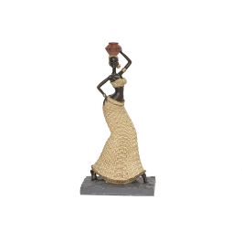 Figura Decorativa Romimex Marrón Natural Africana 15 x 31 x 10 cm Precio: 30.854999758. SKU: B18C4KWRH4