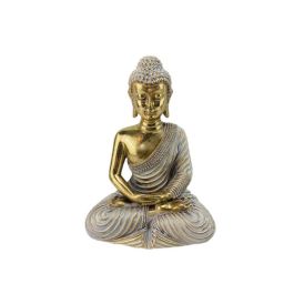 Figura Decorativa Romimex Dorado Buda 13 x 18 x 9 cm Precio: 23.98999966. SKU: B1BH3QWRTN