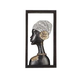 Busto Romimex Marrón Resina Mujer Sombrero 20 x 38 x 6 cm Con marco Precio: 46.95000013. SKU: B1ACQQN8T2