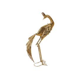 Figura Decorativa Romimex Gold Metal Pavo real 35 x 80 x 27 cm Precio: 127.59000001. SKU: B1G3TQXMWB