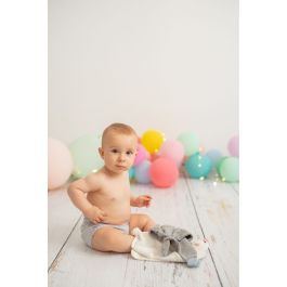 Doudou Crochetts Bebe Doudou Gris Oso 39 x 1 x 28 cm