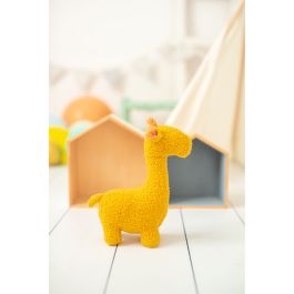 Peluche Crochetts Bebe Amarillo Jirafa 28 x 32 x 19 cm