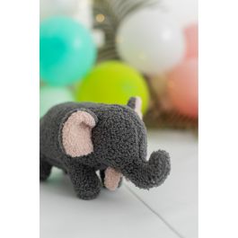 Peluche Crochetts Bebe Marrón Elefante 27 x 13 x 11 cm