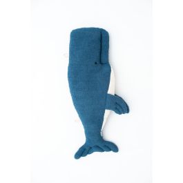 Peluche Crochetts OCÉANO Azul oscuro Ballena 28 x 75 x 12 cm
