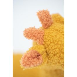 Peluche Crochetts Bebe Amarillo Dinosaurio Jirafa 30 x 24 x 10 cm 2 Piezas