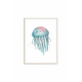Cuadro Crochetts Multicolor Infantil Medusa 33 x 43 x 2 cm Cuadro Crochetts Multicolor Infantil Medusa 33 x 43 x 2 cm