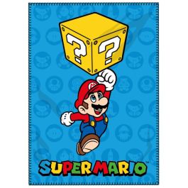 Manta Super Mario 100 x 140 cm Azul marino Poliéster Precio: 13.78999974. SKU: B1C8552WWK