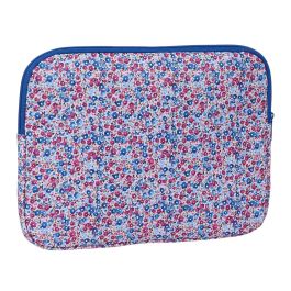 Funda para Portátil Nait Nait Flores coimbra azul Azul 34 x 25 x 2 cm