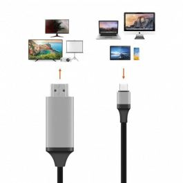 Cable USB-C a HDMI PcCom Essential 1,8 m