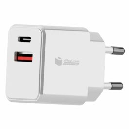 Cargador de Pared PcCom Essential Blanco 20 W USB USB-C Precio: 27.3338992861. SKU: B1JTD5KR2V