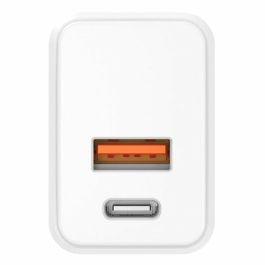 Cargador de Pared PcCom Essential Blanco 20 W USB USB-C