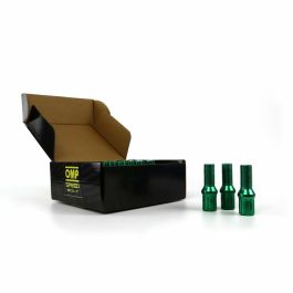 Set Tuercas OMP 27 mm Verde 20 uds M12 x 1,25