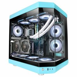 Mars Gaming MC3TB Caja PC ATX Semitorre Triple Cristal Templado RGB Fijo para Placas ATX/MicroATX/Mini-ITX