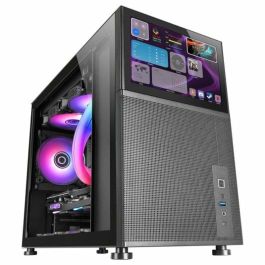 Caja Semitorre ATX Mars Gaming MCLCD Negro