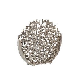 Florero Romimex Plateado Aluminio 29 x 31 x 13 cm Precio: 80.6899995. SKU: B1JVVNSM57