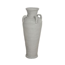 Jarrón de suelo Alexandra House Living Gris Terracota 30 x 80 x 30 cm Con asas Precio: 215.50000054. SKU: B1HCS2J9RT