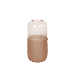 Florero Romimex Rosado Vidrio 12 x 25 x 12 cm Precio: 28.4350005808. SKU: B1BFY6R6E3