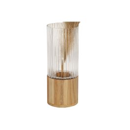 Florero Romimex Claro Madera Vidrio 12 x 30 x 12 cm Precio: 38.89000016. SKU: B1FGC3AKDN