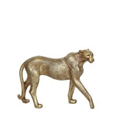 Figura Decorativa Romimex Dorado Resina Leopardo 28 x 19 x 7 cm Precio: 36.49999969. SKU: B1FZNVEGV9