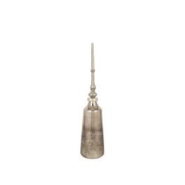 Botella Romimex Gris Plateado Vidrio Aluminio 14 x 67 x 14 cm Con Tapa Precio: 138.54499974590001. SKU: B197SPLW2W