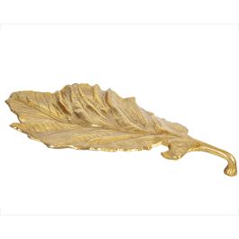 Vaciabolsillos Romimex Dorado Aluminio Hoja de planta 66 x 7 x 38 cm Precio: 79.49999959. SKU: B1A6E46VLM