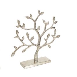 Escultura Romimex Plateado Árbol 44 x 44 x 9 cm Precio: 81.67500004840001. SKU: B13JMGG4LK