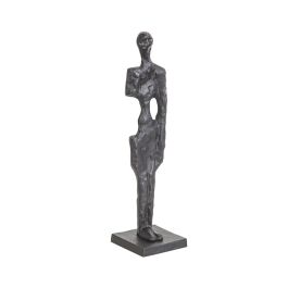 Escultura Romimex Negro Aluminio 9 x 34 x 9 cm Hombre Precio: 36.58999949. SKU: B1AXARHT6P