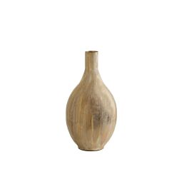 Florero Romimex Beige Aluminio 23 x 43 x 23 cm Precio: 78.49999993. SKU: B1GPLDE552