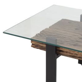 Mesa de Centro Romimex Marrón Negro 70 x 45 x 130 cm