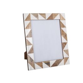 Marco de Fotos Romimex Marrón Beige Madera Resina 20 x 25 x 1 cm Precio: 58.6850005445. SKU: B1K4VLLXCP