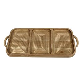 Bandeja Romimex Natural Madera 48 x 2 x 22 cm Precio: 43.5479005082. SKU: B1559SHMWK