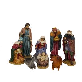 Set de Figuras Romimex Multicolor Resina 10 x 25 x 10 cm Nacimiento/Belén Reyes Magos 8 Piezas Precio: 55.59000029. SKU: B123ZF22AK