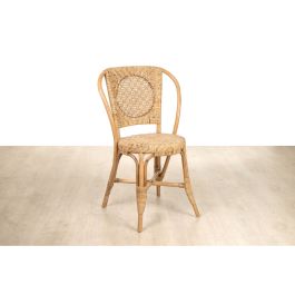 Silla Romimex Marrón Ratán 55 x 85 x 65 cm