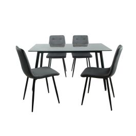 Conjunto de Mesa con Sillas Romimex 5 Piezas