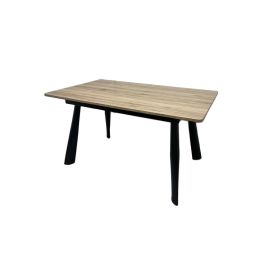 Mesa Extensible Romimex Marrón Metal Madera MDF 90 x 76 x 90 cm Precio: 791.9450001330999. SKU: B1EX4RG6T3