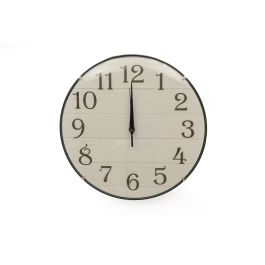 Reloj de Pared Romimex Blanco Plástico 30 x 30 x 2 cm Precio: 11.58999952. SKU: B1A5X7MFFH