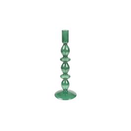 Portavelas Romimex Verde Vidrio 9 x 27 x 9 cm Precio: 20.5094993224. SKU: B142W6J39T