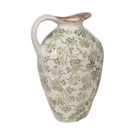 Jarrón Romimex Verde Beige Porcelana 27 x 16 x 15 cm Con asa Precio: 62.3149993103. SKU: B1DSHX2FZY