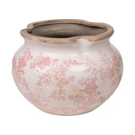 Macetero Romimex Beige Rosa Porcelana 23 x 16 x 23 cm Precio: 32.49999984. SKU: B1BHZ37WJH