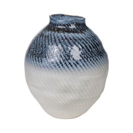 Jarrón Romimex Azul Beige Porcelana 26 x 31 x 26 cm Precio: 108.2949997822. SKU: B1GLCCT59W