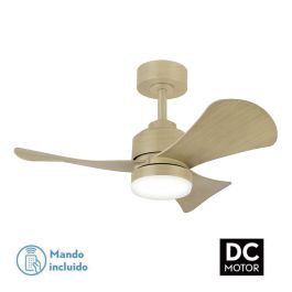 Ventilador de Techo con Luz Romimex Blanco Natural